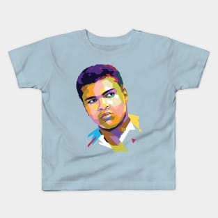 Muhammad Ali Popart Uncurve Kids T-Shirt